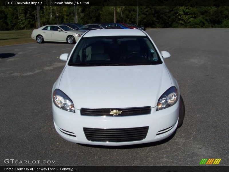 Summit White / Neutral 2010 Chevrolet Impala LT