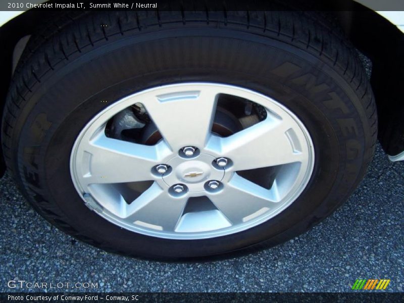 Summit White / Neutral 2010 Chevrolet Impala LT