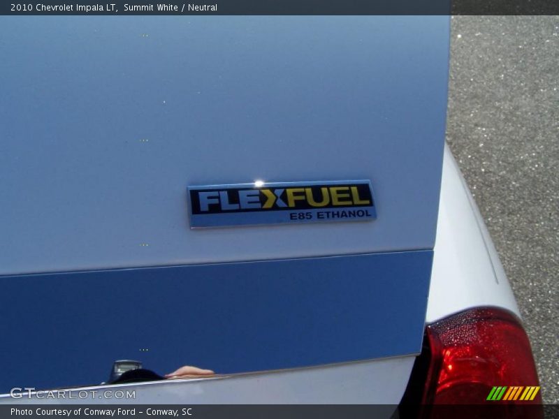 Summit White / Neutral 2010 Chevrolet Impala LT