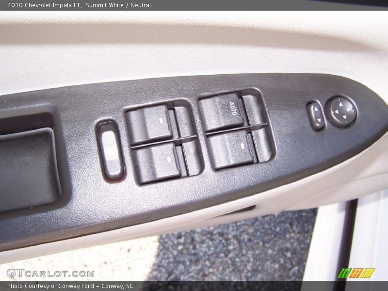 Summit White / Neutral 2010 Chevrolet Impala LT