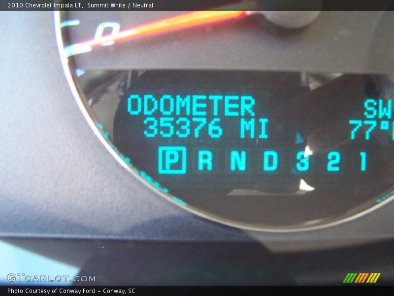 Summit White / Neutral 2010 Chevrolet Impala LT