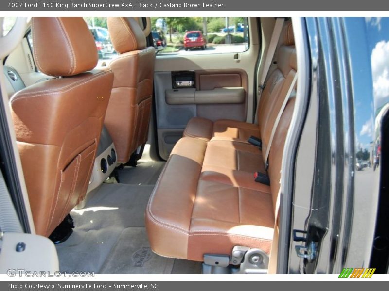 Black / Castano Brown Leather 2007 Ford F150 King Ranch SuperCrew 4x4