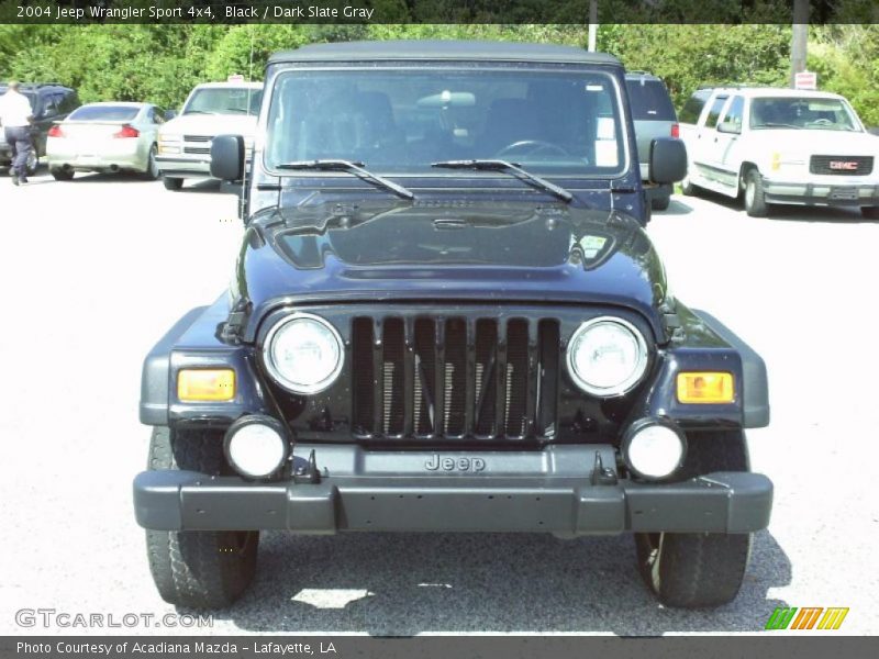 Black / Dark Slate Gray 2004 Jeep Wrangler Sport 4x4