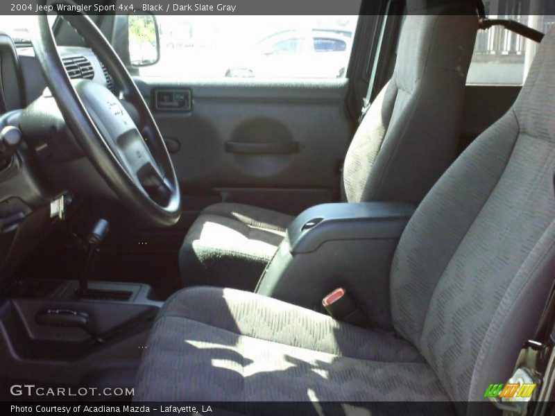 Black / Dark Slate Gray 2004 Jeep Wrangler Sport 4x4