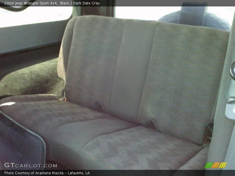 Black / Dark Slate Gray 2004 Jeep Wrangler Sport 4x4