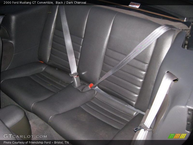 Black / Dark Charcoal 2000 Ford Mustang GT Convertible