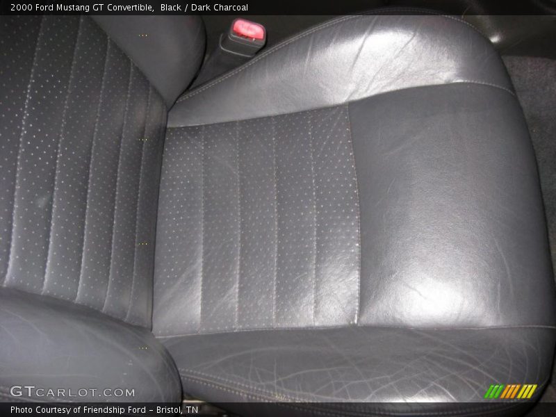 Black / Dark Charcoal 2000 Ford Mustang GT Convertible