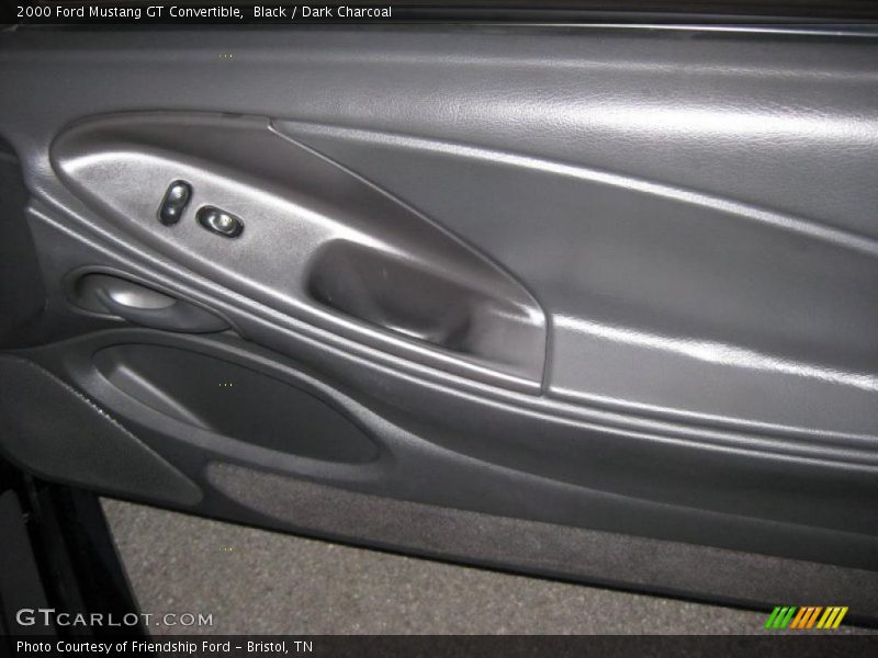 Black / Dark Charcoal 2000 Ford Mustang GT Convertible