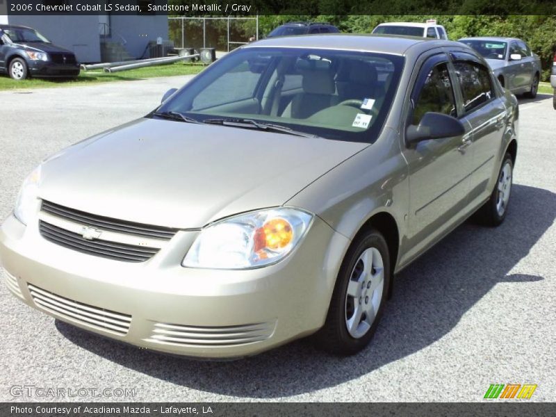 Sandstone Metallic / Gray 2006 Chevrolet Cobalt LS Sedan