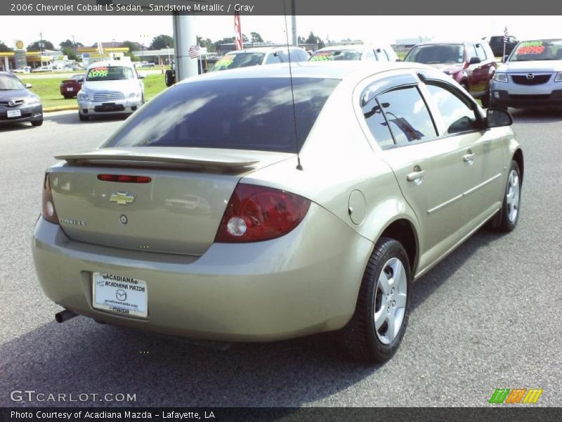 Sandstone Metallic / Gray 2006 Chevrolet Cobalt LS Sedan