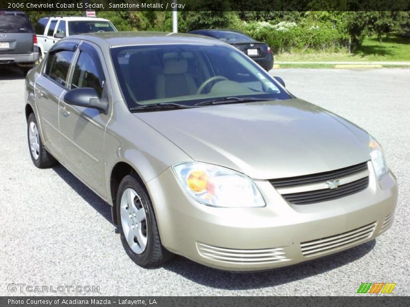 Sandstone Metallic / Gray 2006 Chevrolet Cobalt LS Sedan