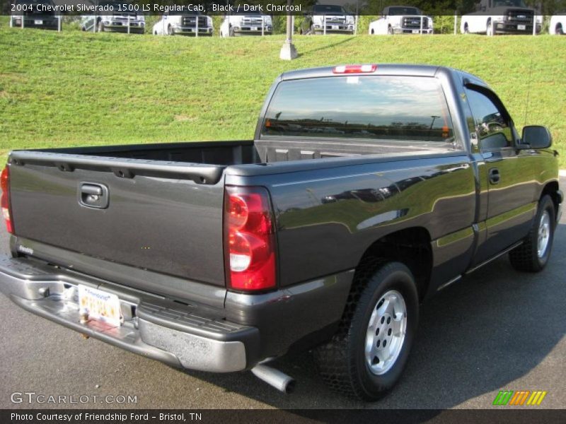 Black / Dark Charcoal 2004 Chevrolet Silverado 1500 LS Regular Cab