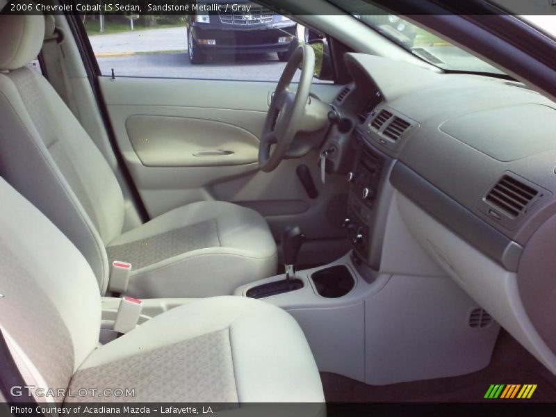 Sandstone Metallic / Gray 2006 Chevrolet Cobalt LS Sedan