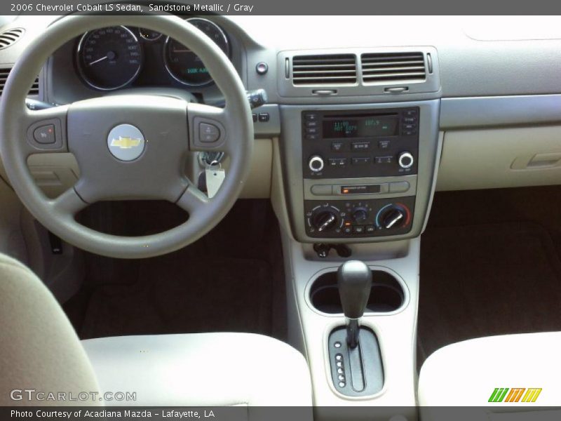 Sandstone Metallic / Gray 2006 Chevrolet Cobalt LS Sedan