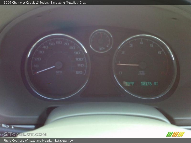 Sandstone Metallic / Gray 2006 Chevrolet Cobalt LS Sedan