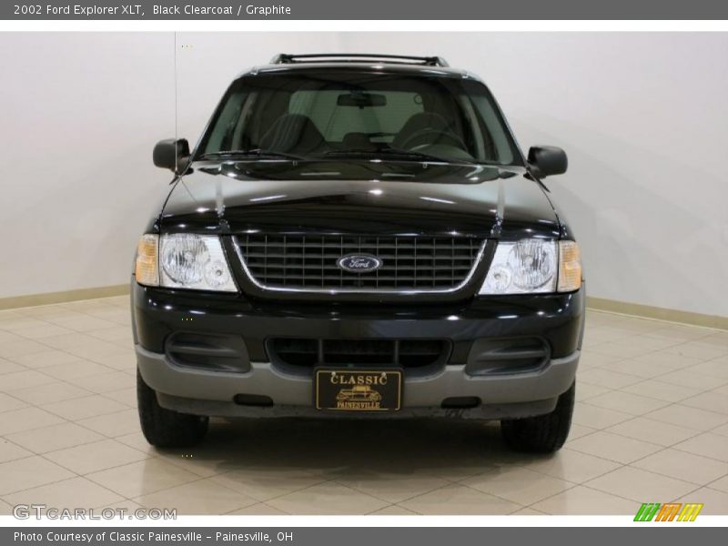 Black Clearcoat / Graphite 2002 Ford Explorer XLT