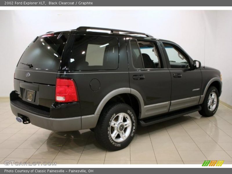 Black Clearcoat / Graphite 2002 Ford Explorer XLT