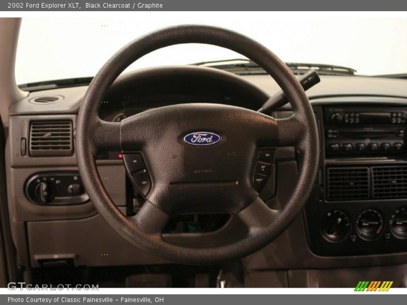 Black Clearcoat / Graphite 2002 Ford Explorer XLT