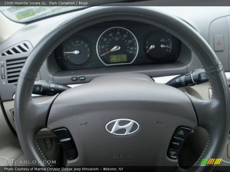 Dark Cinnamon / Beige 2006 Hyundai Sonata GL