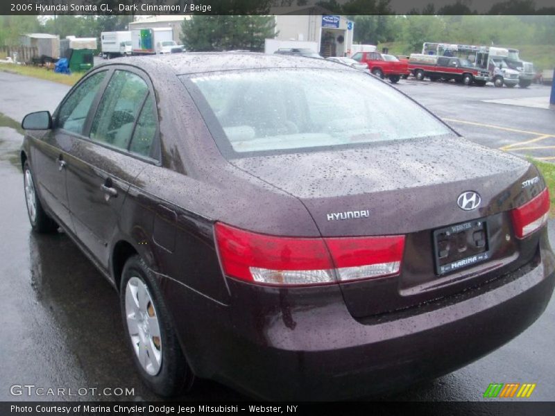 Dark Cinnamon / Beige 2006 Hyundai Sonata GL