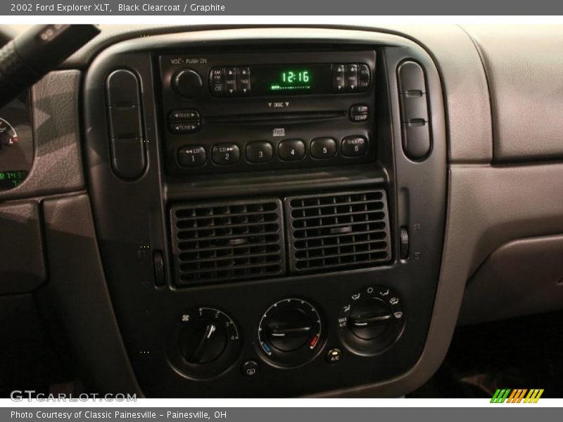 Black Clearcoat / Graphite 2002 Ford Explorer XLT