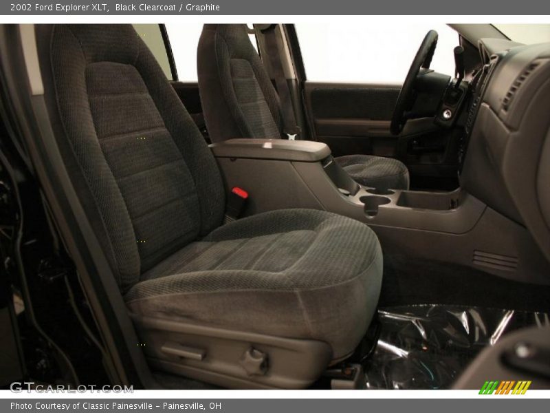 Black Clearcoat / Graphite 2002 Ford Explorer XLT