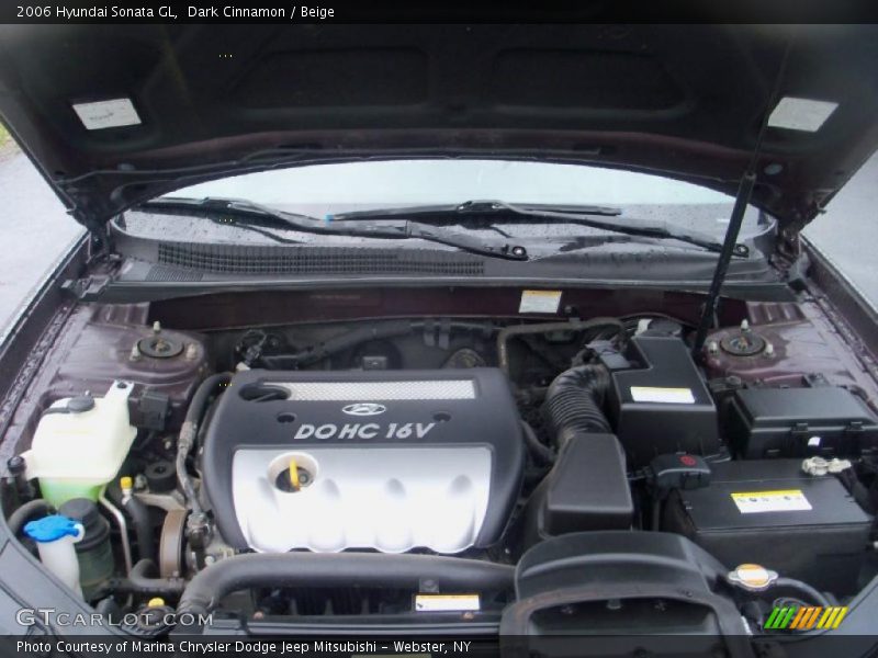 Dark Cinnamon / Beige 2006 Hyundai Sonata GL