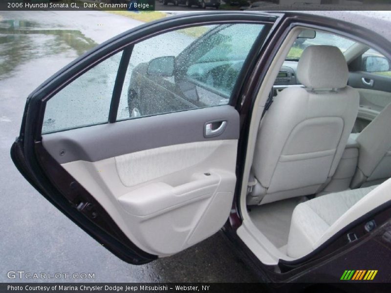 Dark Cinnamon / Beige 2006 Hyundai Sonata GL