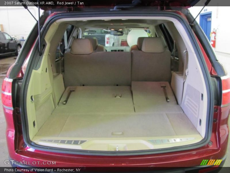 Red Jewel / Tan 2007 Saturn Outlook XR AWD