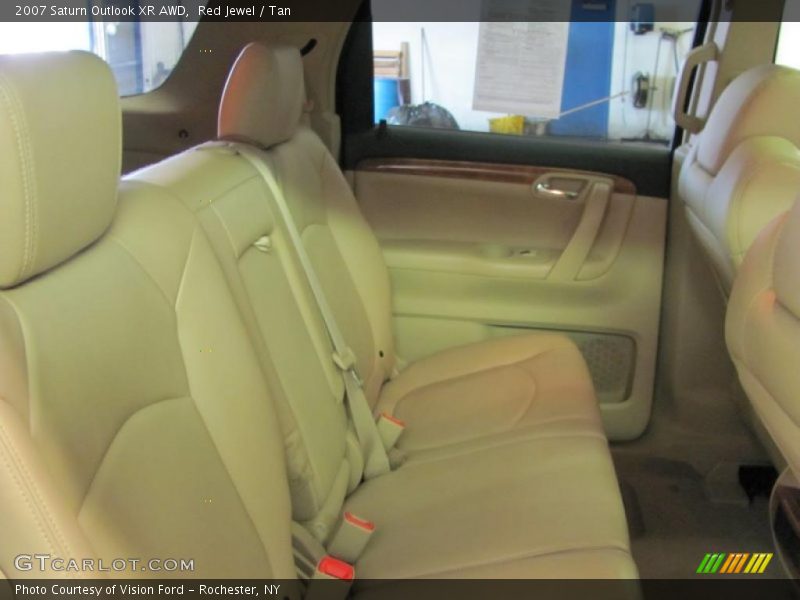 Red Jewel / Tan 2007 Saturn Outlook XR AWD