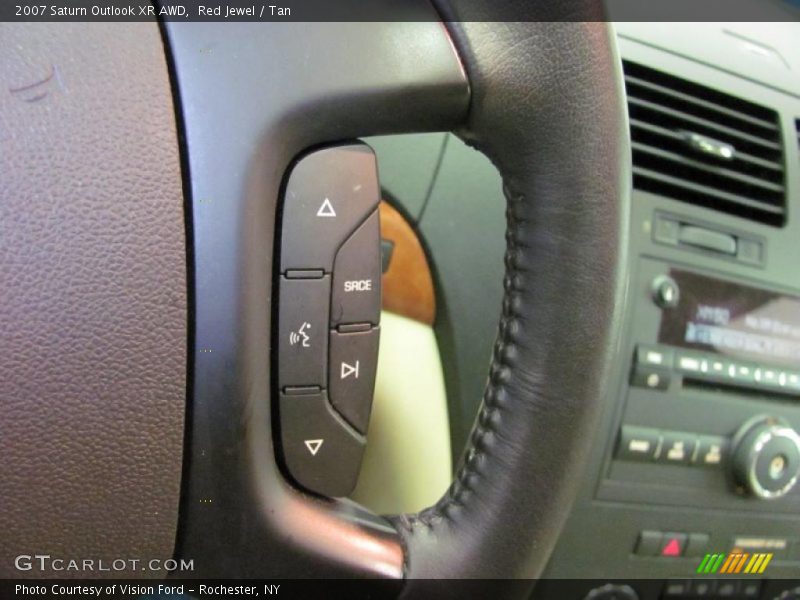 Red Jewel / Tan 2007 Saturn Outlook XR AWD
