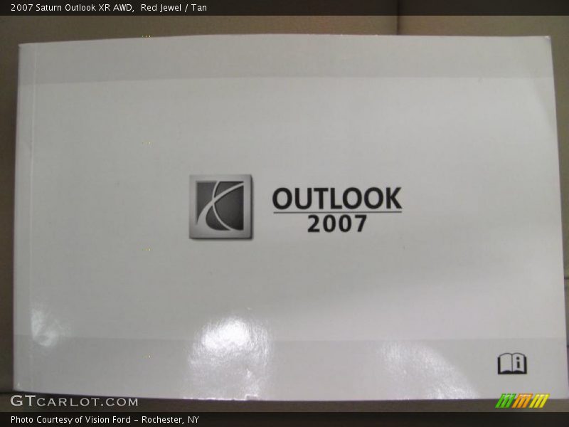 Red Jewel / Tan 2007 Saturn Outlook XR AWD