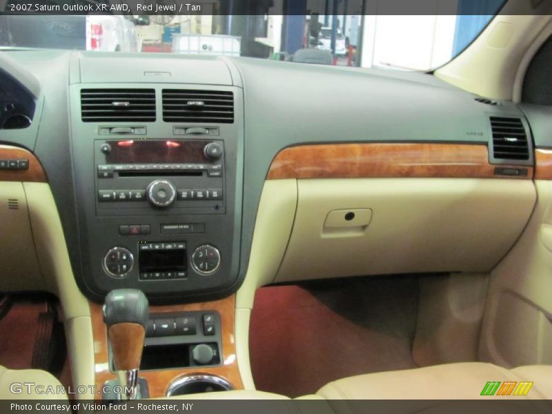 Red Jewel / Tan 2007 Saturn Outlook XR AWD