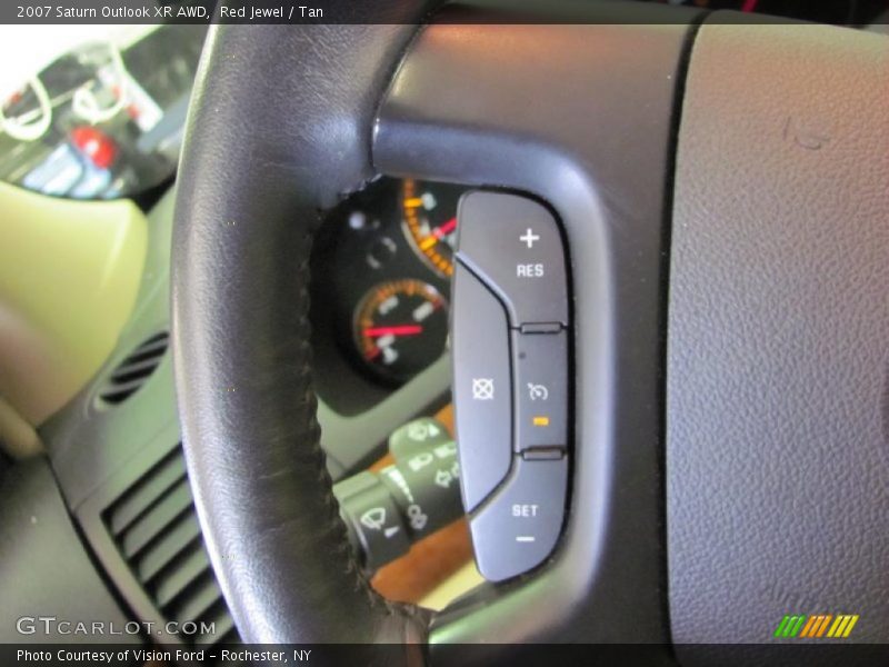 Red Jewel / Tan 2007 Saturn Outlook XR AWD