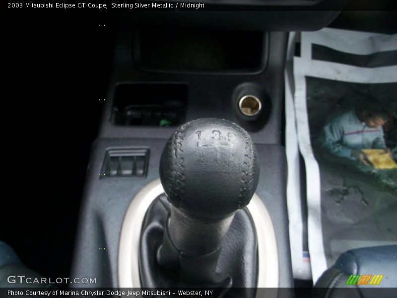Sterling Silver Metallic / Midnight 2003 Mitsubishi Eclipse GT Coupe
