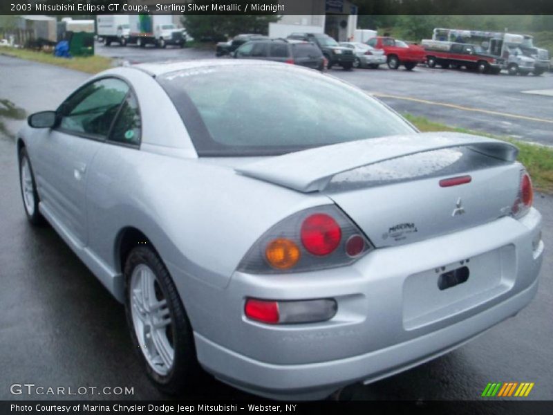 Sterling Silver Metallic / Midnight 2003 Mitsubishi Eclipse GT Coupe