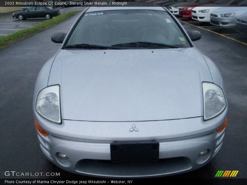 Sterling Silver Metallic / Midnight 2003 Mitsubishi Eclipse GT Coupe