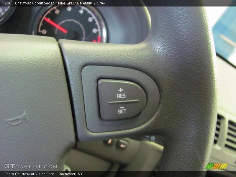 Blue Granite Metallic / Gray 2005 Chevrolet Cobalt Sedan