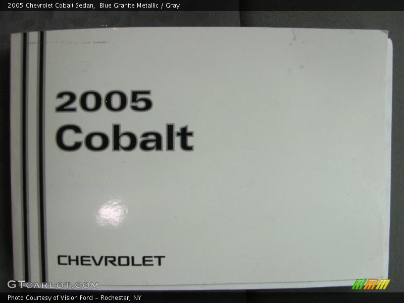 Blue Granite Metallic / Gray 2005 Chevrolet Cobalt Sedan