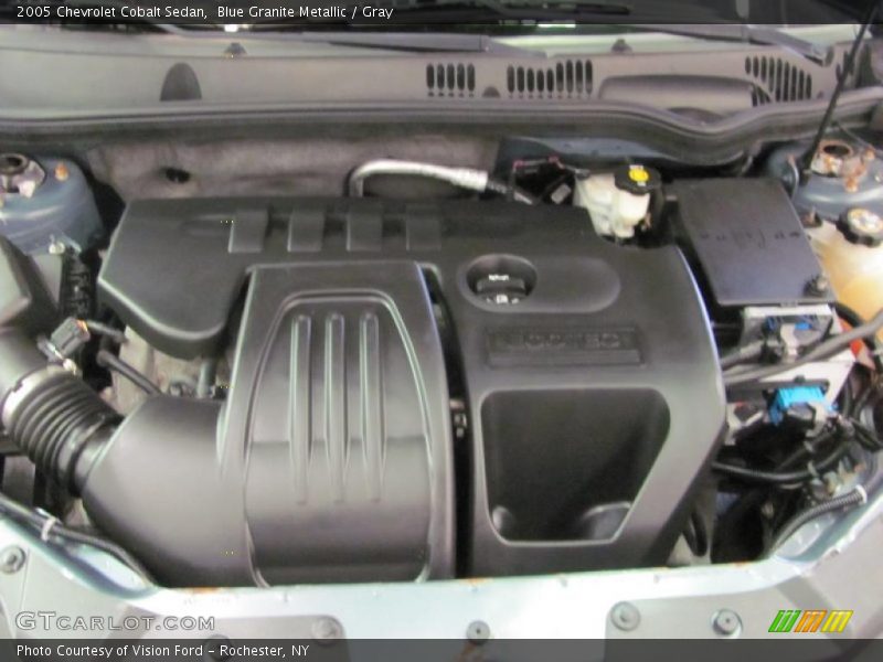 Blue Granite Metallic / Gray 2005 Chevrolet Cobalt Sedan