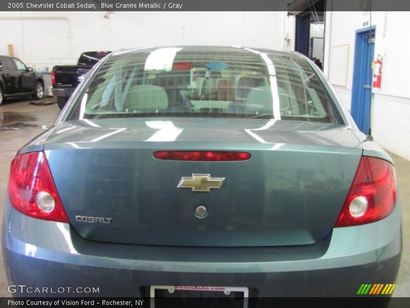 Blue Granite Metallic / Gray 2005 Chevrolet Cobalt Sedan