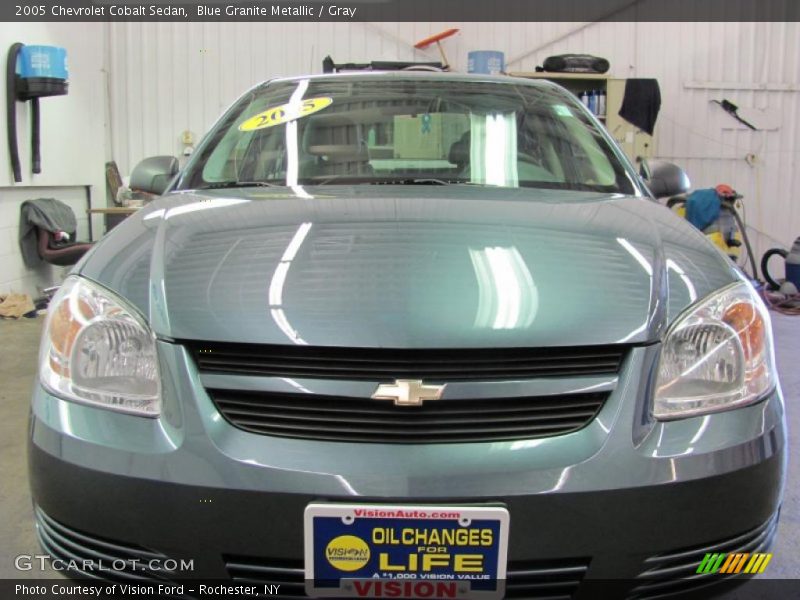 Blue Granite Metallic / Gray 2005 Chevrolet Cobalt Sedan
