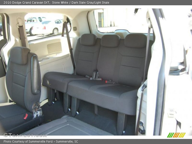 Stone White / Dark Slate Gray/Light Shale 2010 Dodge Grand Caravan SXT