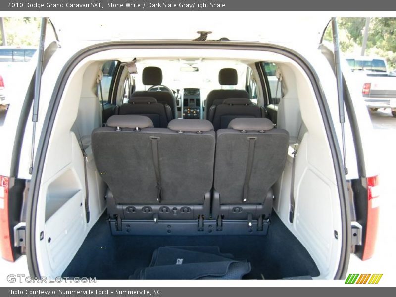 Stone White / Dark Slate Gray/Light Shale 2010 Dodge Grand Caravan SXT