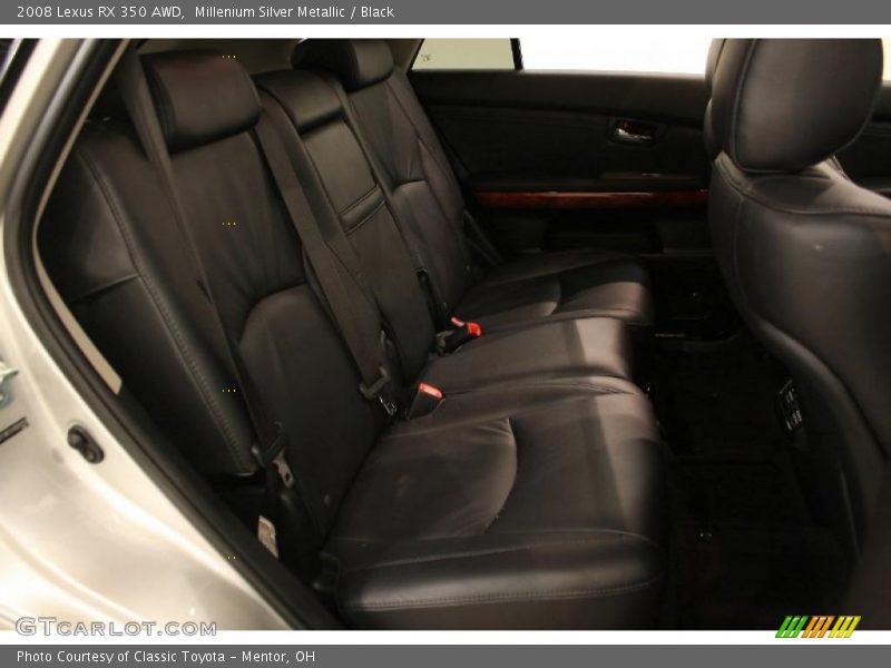 Millenium Silver Metallic / Black 2008 Lexus RX 350 AWD