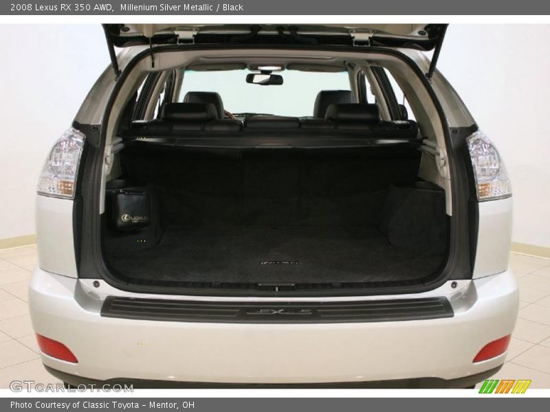 Millenium Silver Metallic / Black 2008 Lexus RX 350 AWD