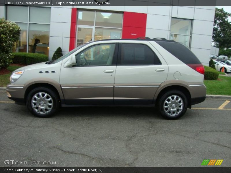 Cappuccino Frost Metallic / Gray 2007 Buick Rendezvous CXL