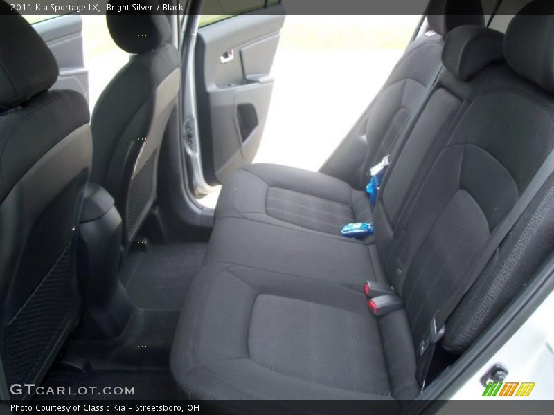 Bright Silver / Black 2011 Kia Sportage LX