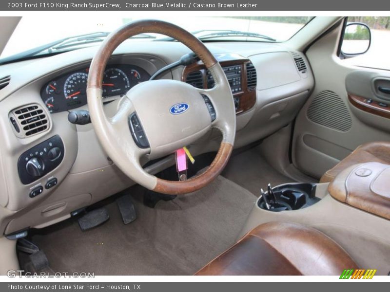 Dashboard of 2003 F150 King Ranch SuperCrew