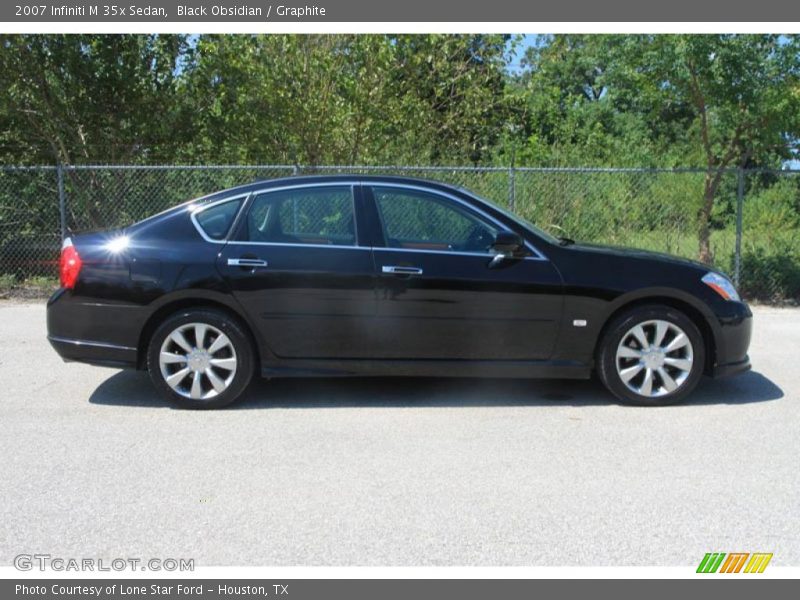 Black Obsidian / Graphite 2007 Infiniti M 35x Sedan